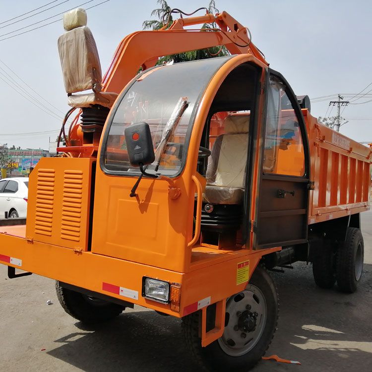 匠心打造 高效灵活 工厂自制四驱随车吊与全轮胎式液压系统详解